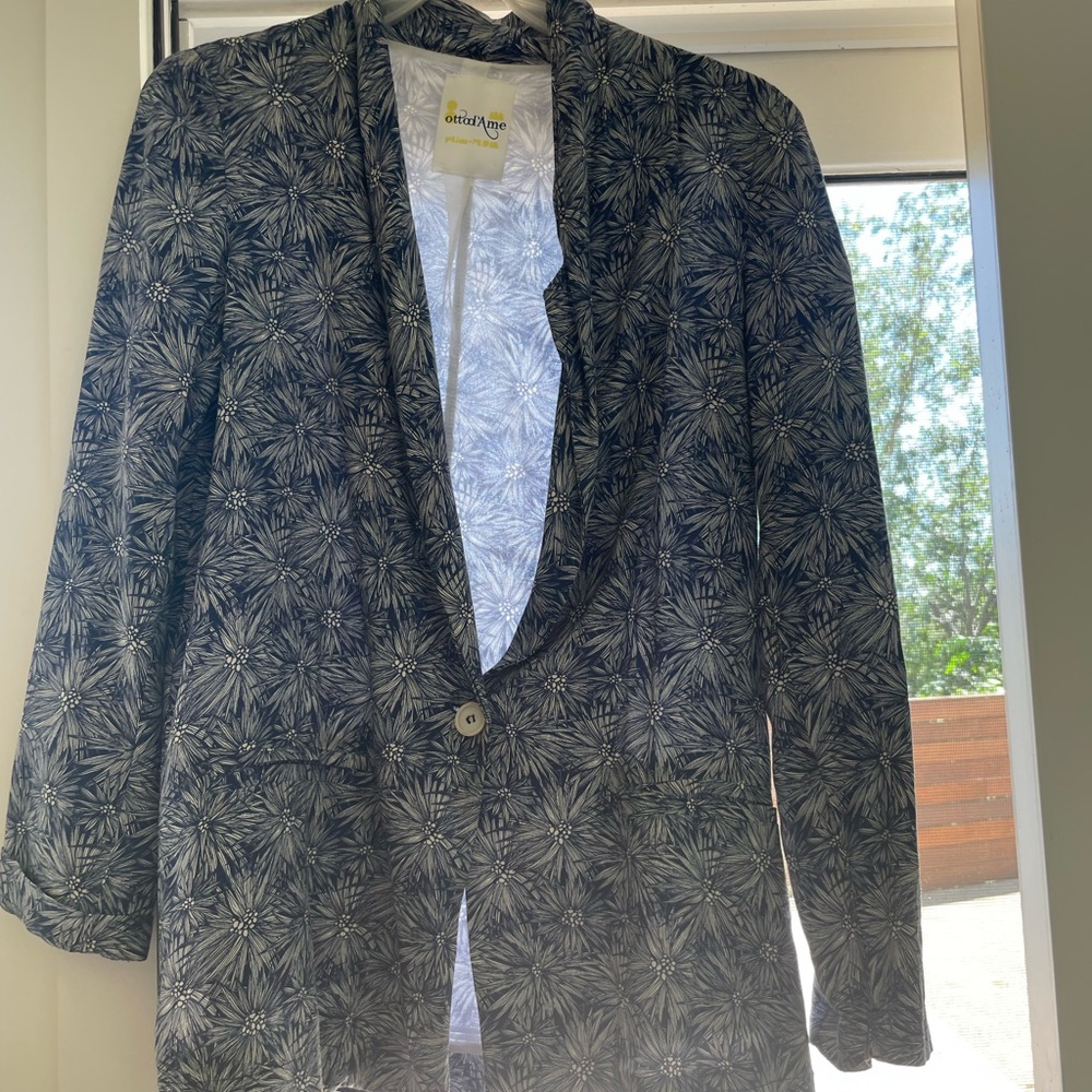 Ottod’Ame floral patterned blazer